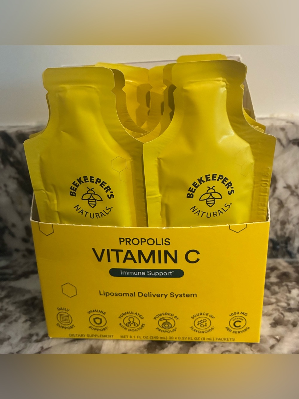 Propolis Vitamin C - Yellow Immune Support